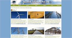 Desktop Screenshot of airmechindia.com