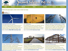 Tablet Screenshot of airmechindia.com